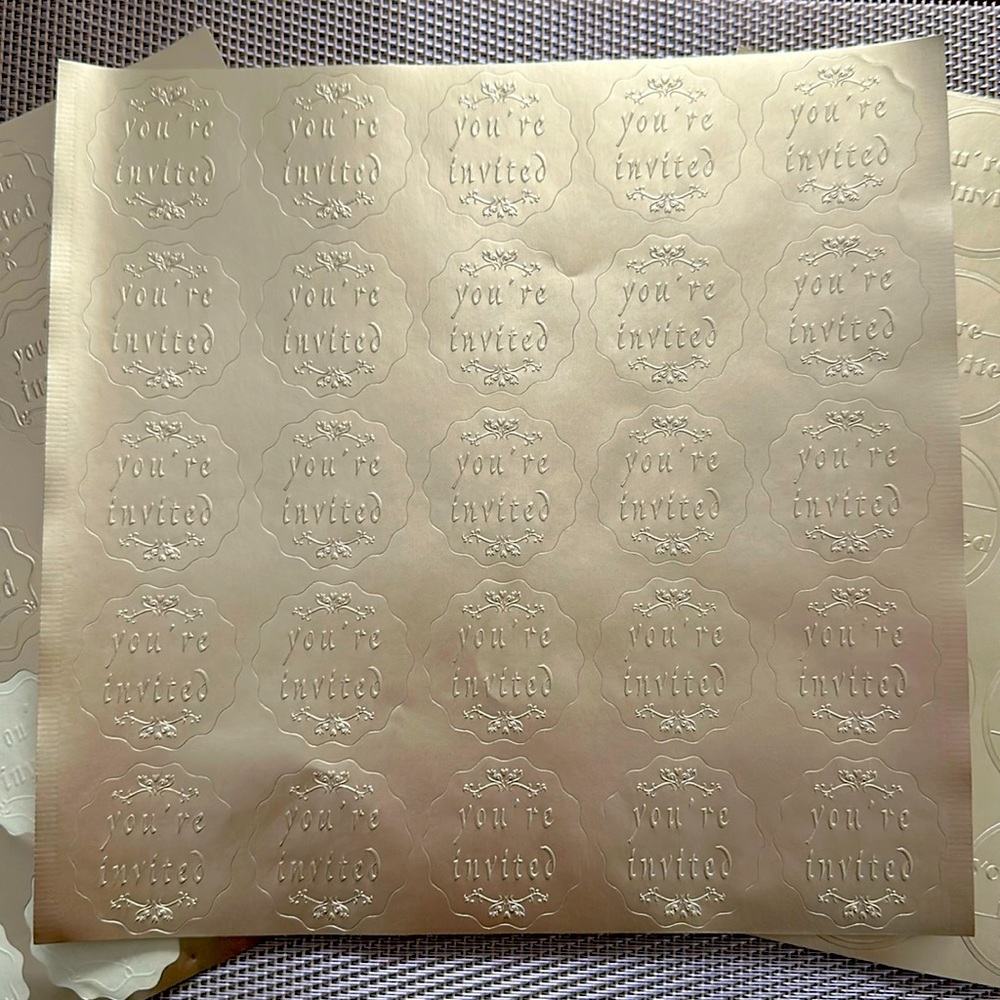“You’re Invited” Envelope Stickers